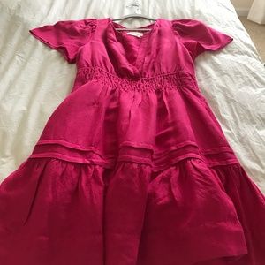 Anthropologie Somerset Mini Dress: Linen Edition